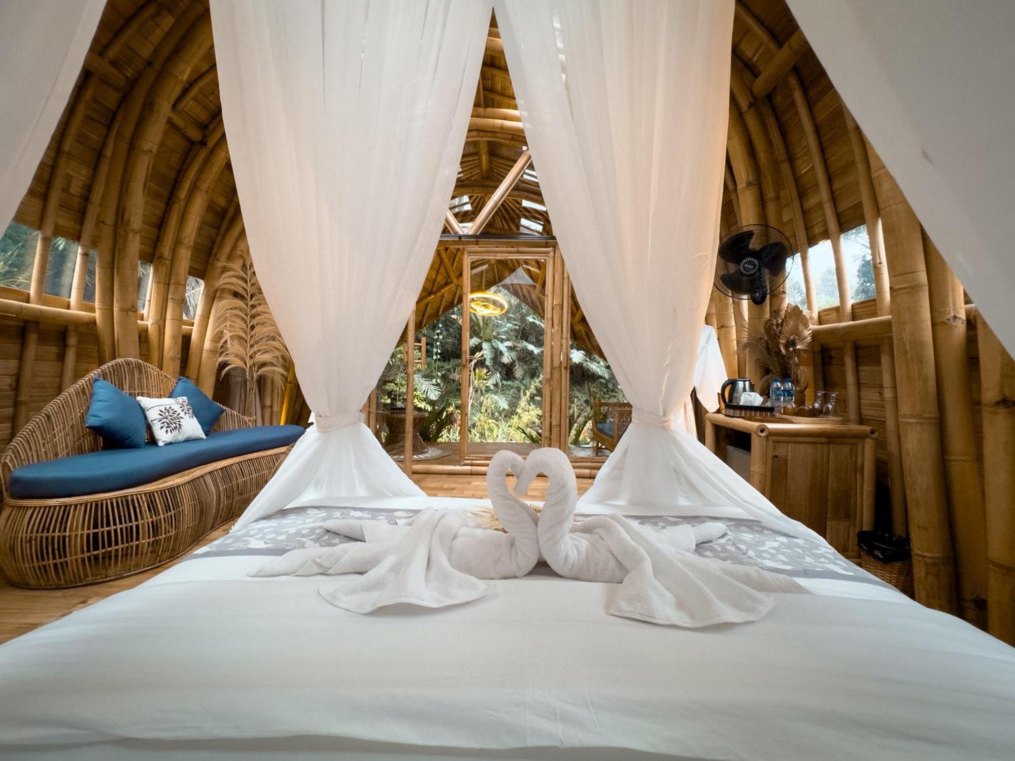 Bamboo House - Ecobreeze Villa Sidemen  Kültér fotó