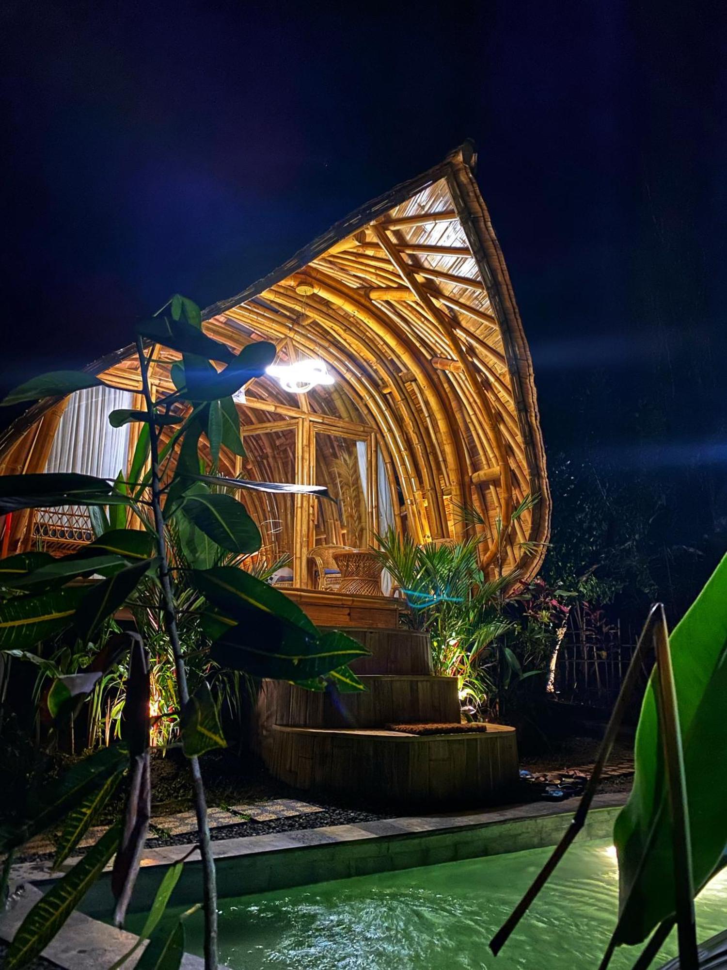Bamboo House - Ecobreeze Villa Sidemen  Kültér fotó