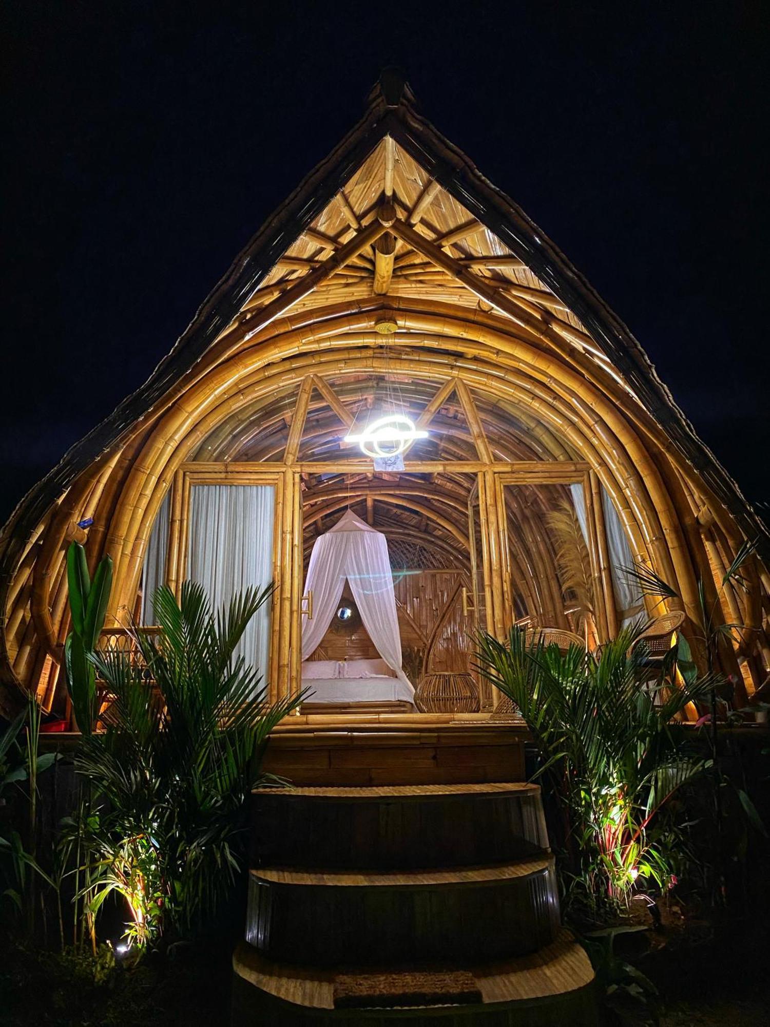 Bamboo House - Ecobreeze Villa Sidemen  Kültér fotó