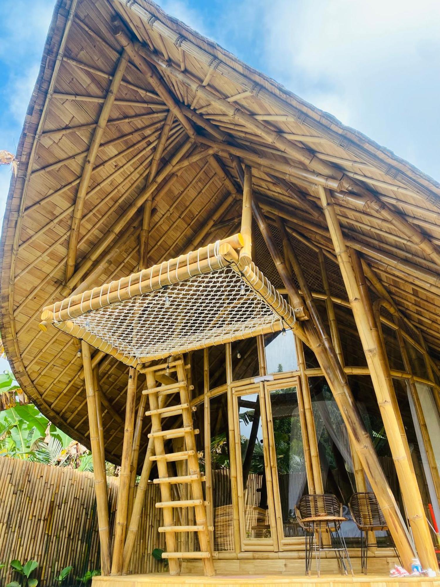 Bamboo House - Ecobreeze Villa Sidemen  Kültér fotó