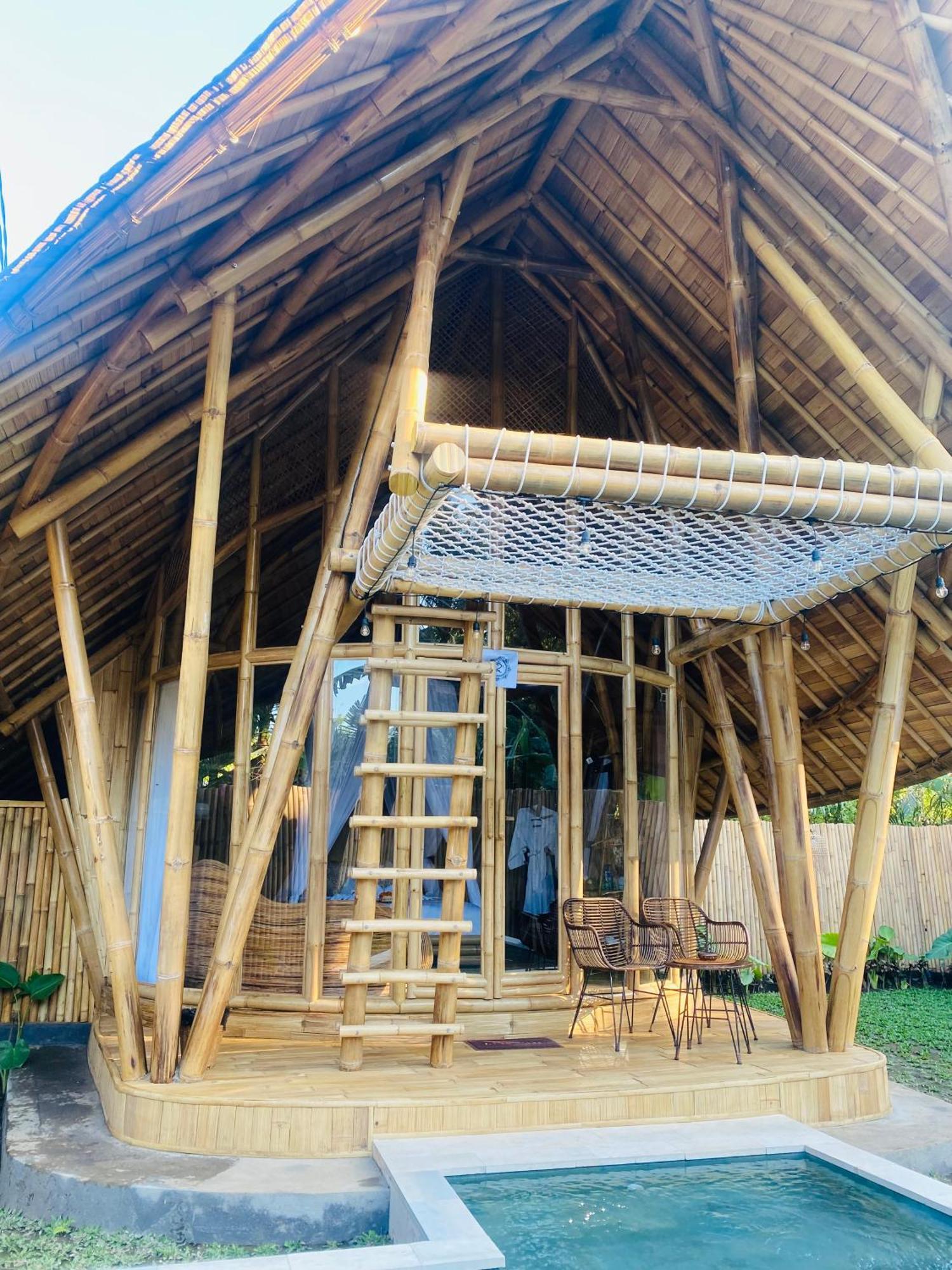Bamboo House - Ecobreeze Villa Sidemen  Kültér fotó