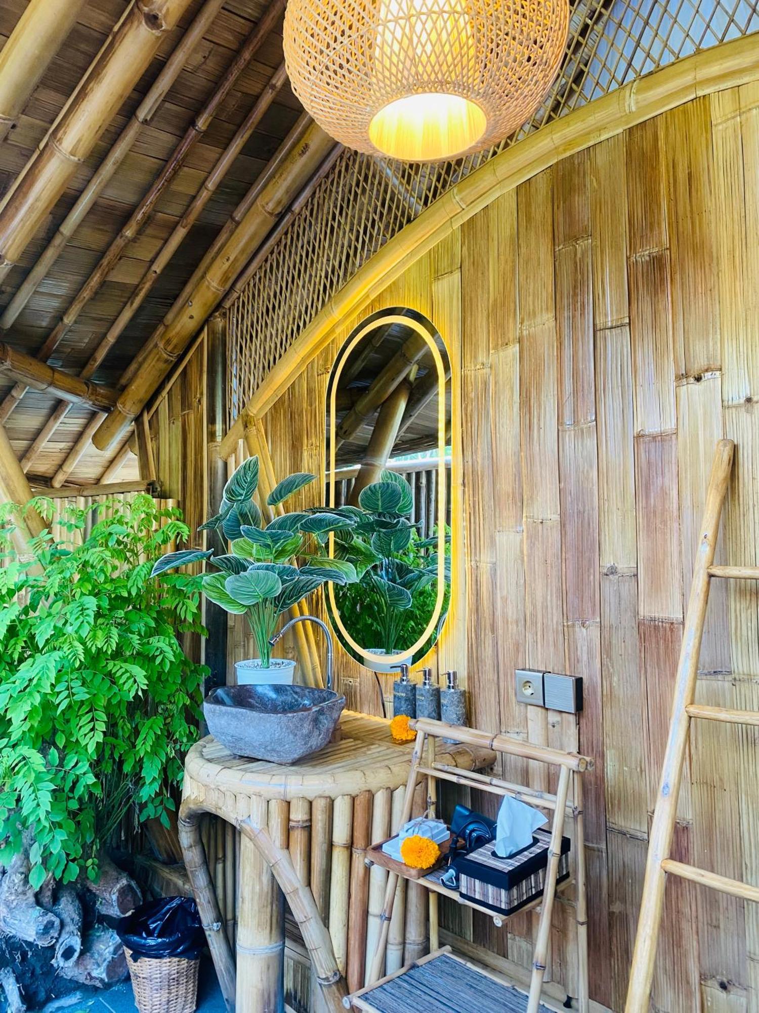 Bamboo House - Ecobreeze Villa Sidemen  Kültér fotó