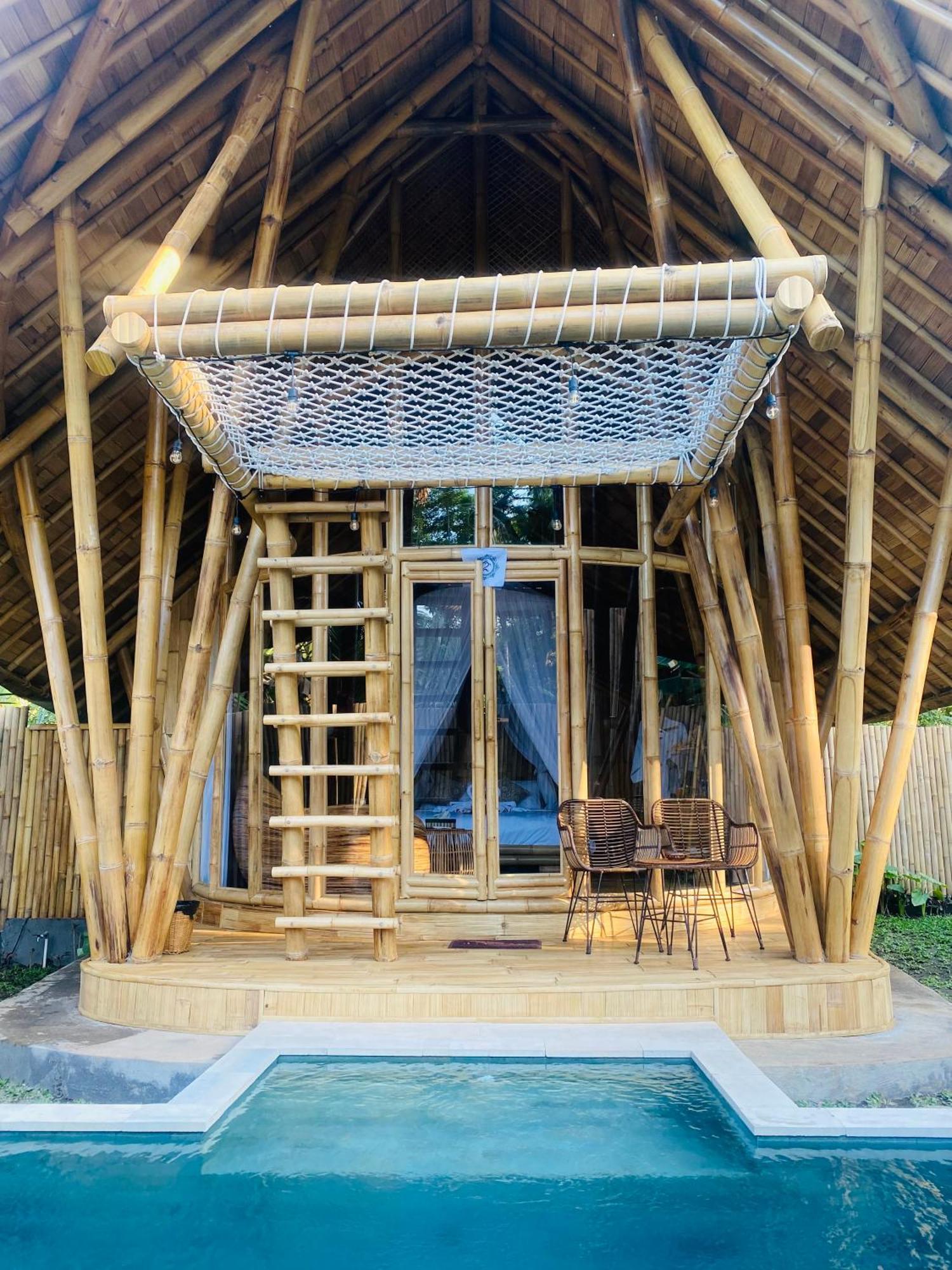 Bamboo House - Ecobreeze Villa Sidemen  Kültér fotó