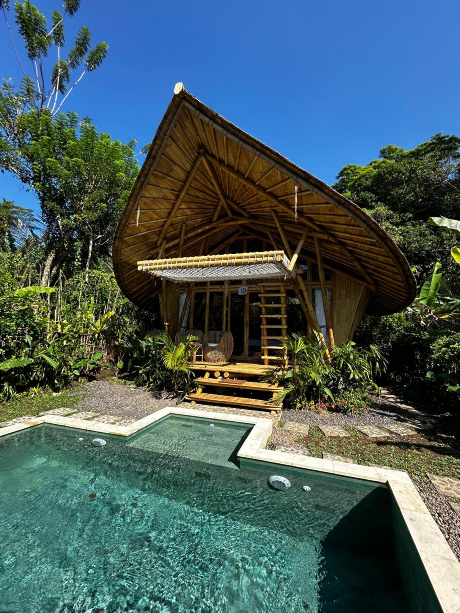Bamboo House - Ecobreeze Villa Sidemen  Kültér fotó