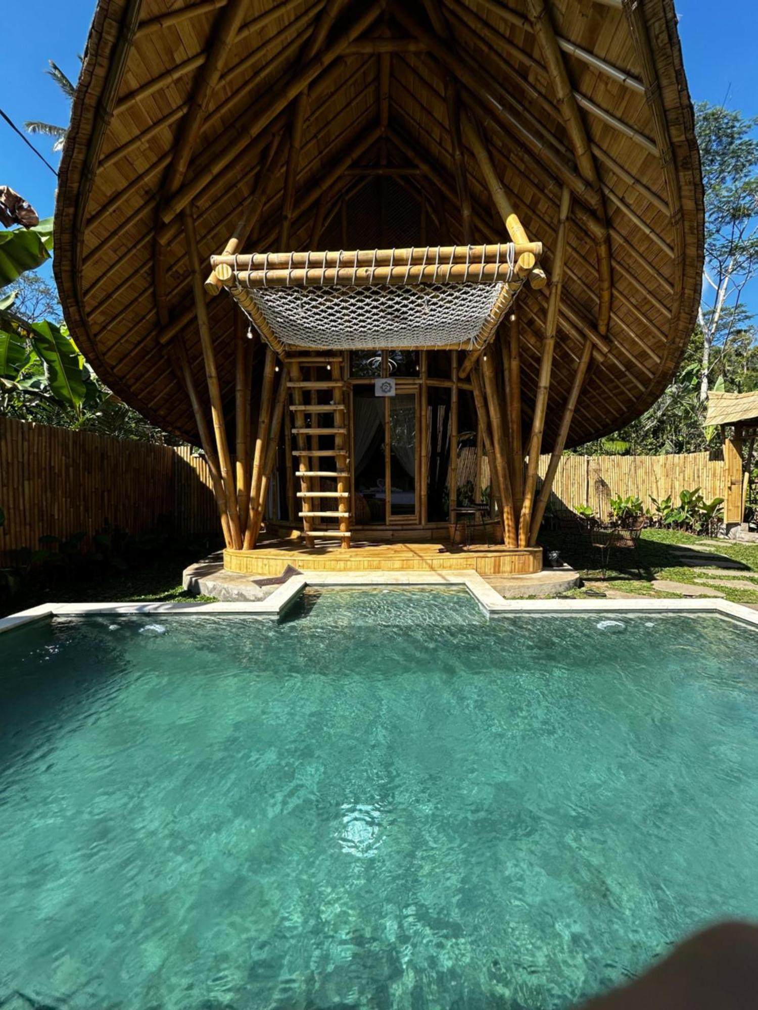 Bamboo House - Ecobreeze Villa Sidemen  Kültér fotó