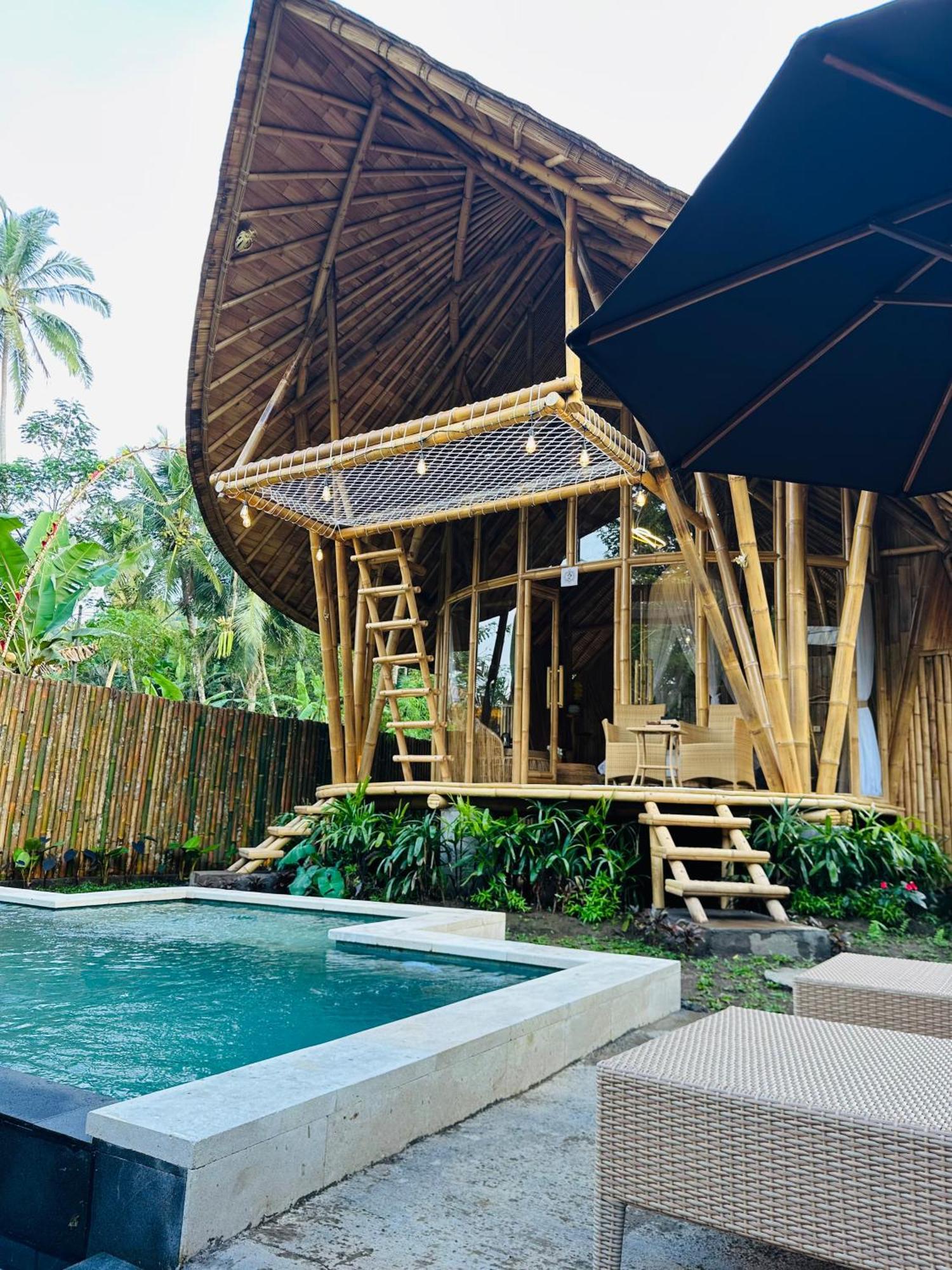 Bamboo House - Ecobreeze Villa Sidemen  Kültér fotó