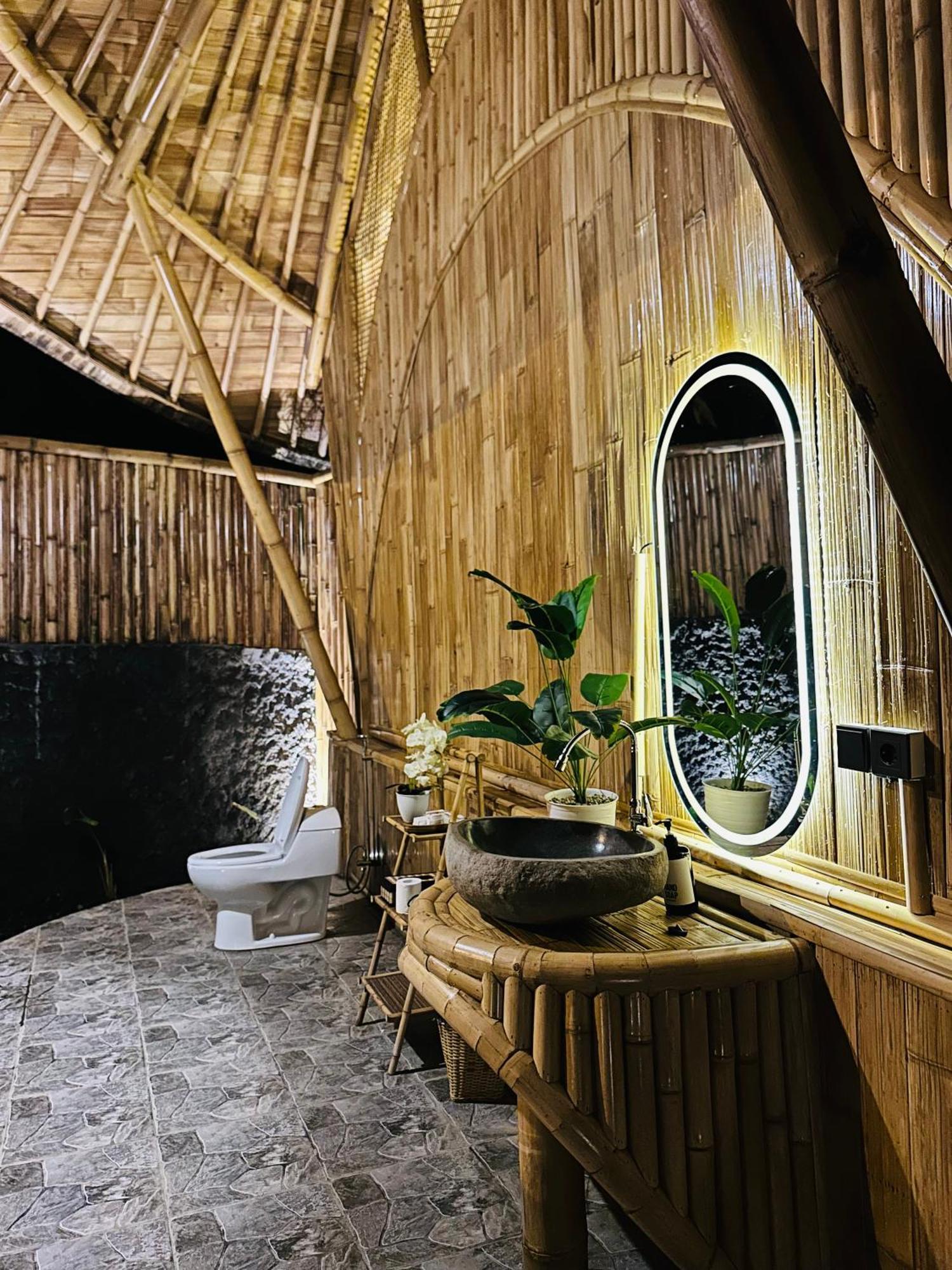 Bamboo House - Ecobreeze Villa Sidemen  Kültér fotó